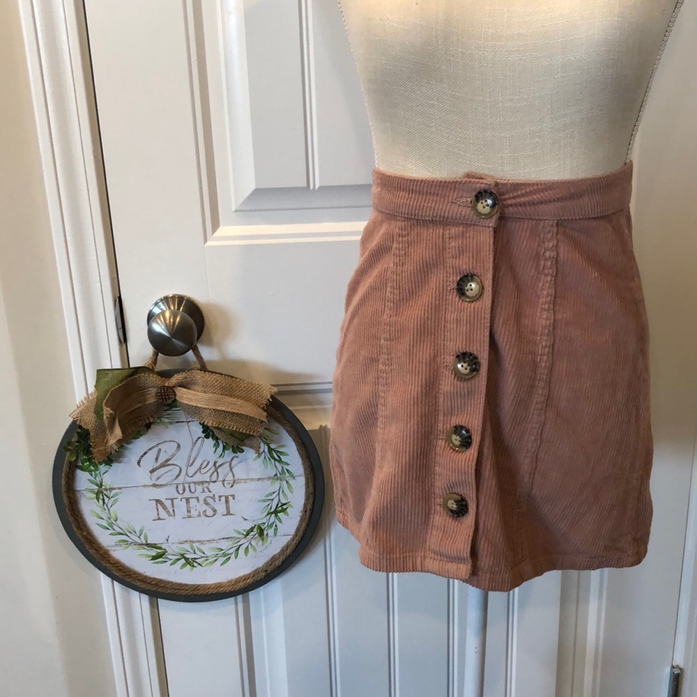 Denim Co. corduroy skirt - Picture 1 of 8